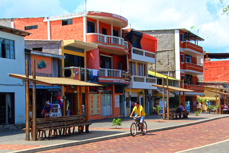 Galapagos Islands, Along Harbor, Puerto Baquerizo Morena