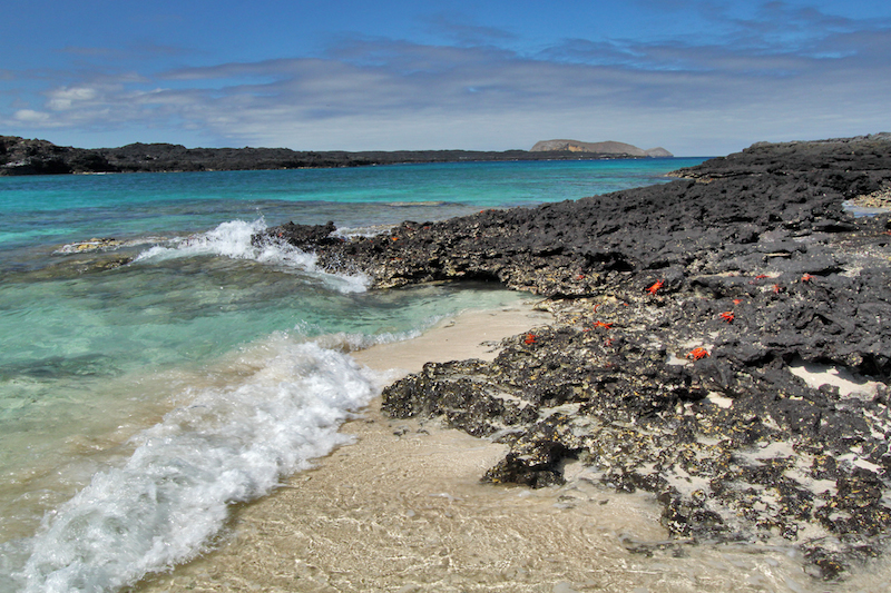 Landscape Chinamans Hat - galapagos islands