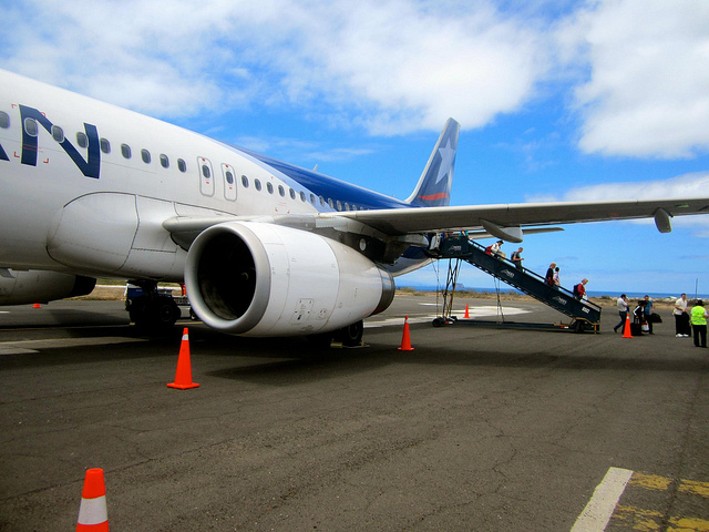 arriving in galapagos islands