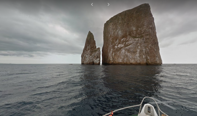 kicker rock in the Galapagos