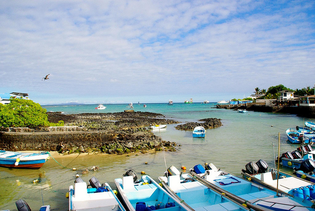 view of galapagos islands