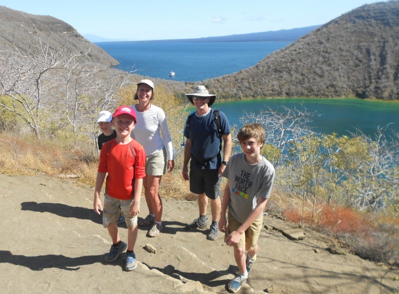 Family trip to Galapagos