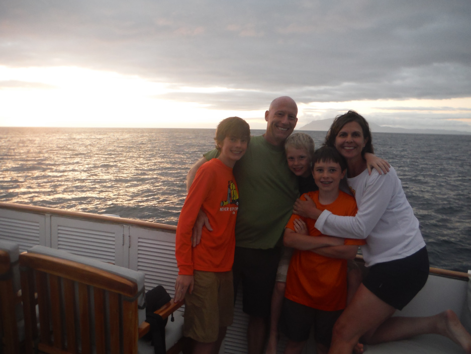 Family trip to Galapagos